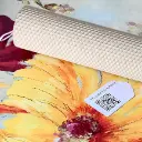 Lumânare cununie sau botez ceară albine fagure culoare alb