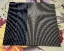 Set zece coli ceară albine fagure culoare mix negru gri si gri antracit