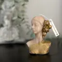 Lumânare decorativă din ceară naturală – Fata cu Trandafiri
