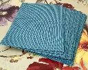 Set zece coli ceară naturală fagure culoare bleu pastel