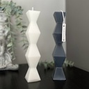 Set două lumânări decorative masă evenimente Infinit