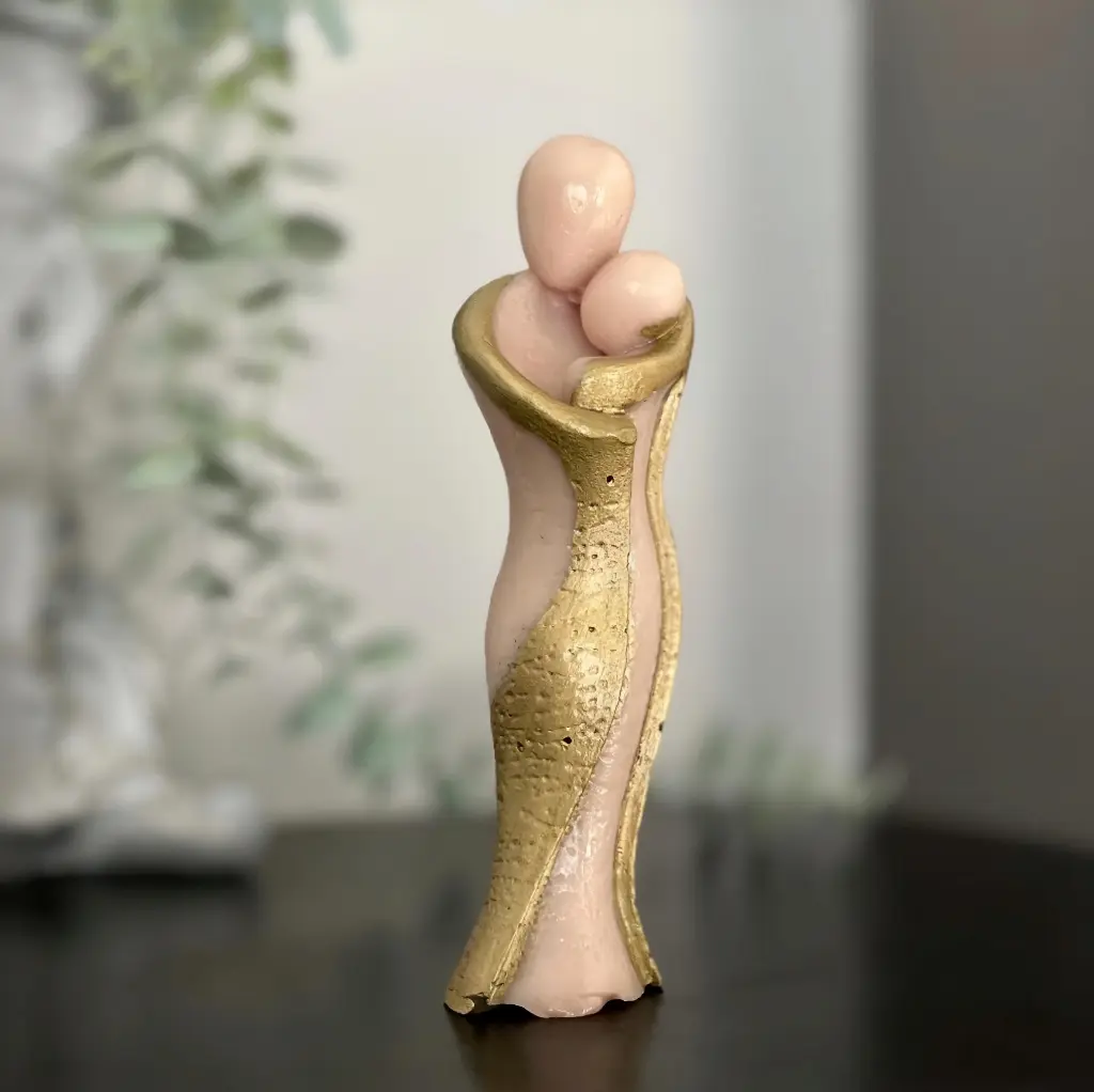 Lumânare parfumată decorativă Mama și Pruncul