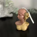 Lumânare parfumată decorativă Fata cu Trandafiri