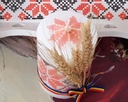 Lumânare decorată tradițional parfumată flori de primăvară