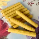 Lumânare fagure ceară naturală albine cilindrică 9x2cm