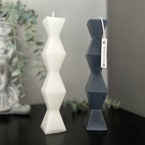 Set două lumânări decorative masă evenimente Infinit