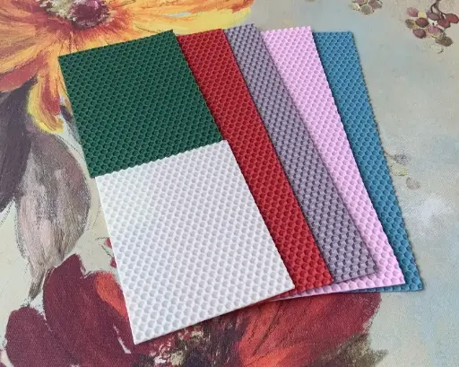 Kit foi ceară naturală creare lumânări primăvară